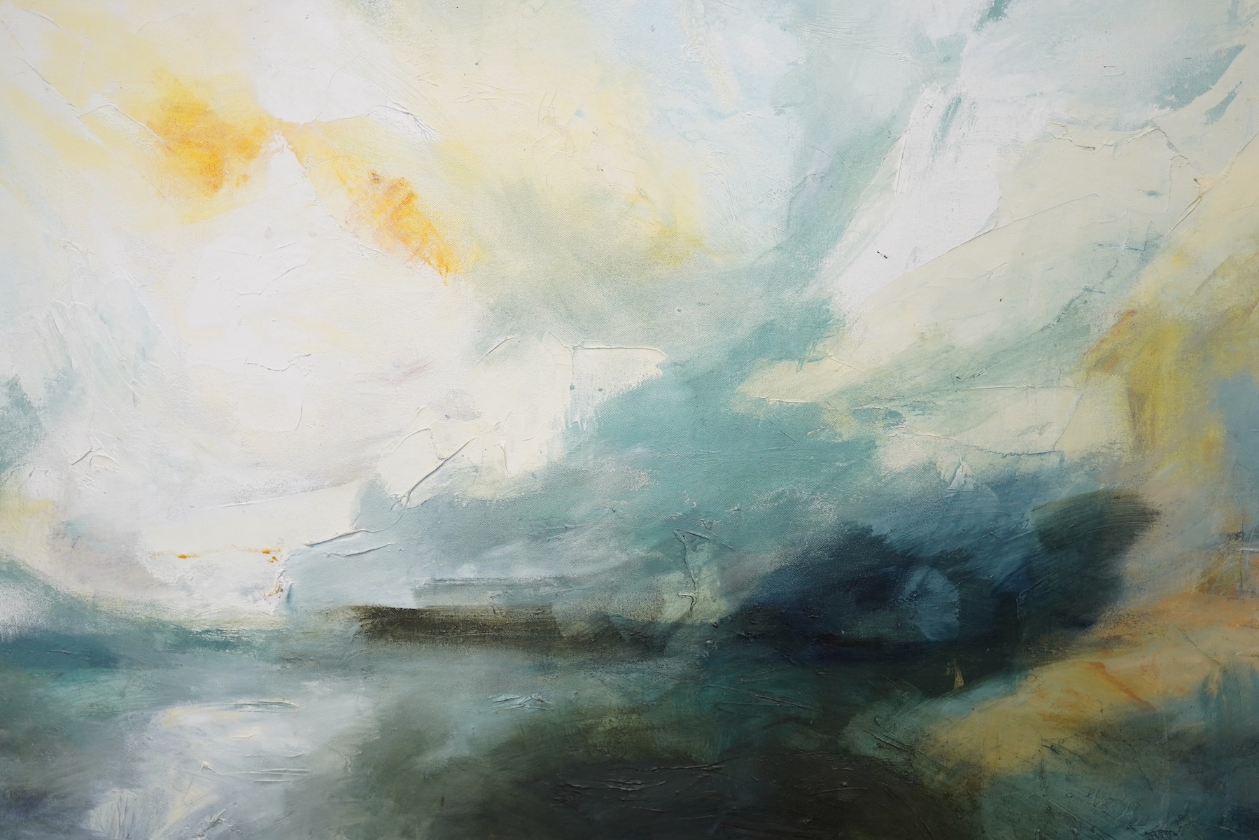 Alice Scrutton (Contemporary), Fairlight, oil on canvas, 112 x 137cm